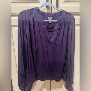 Worthington Deep Purple Blouse